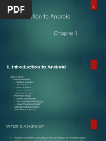 Introduction To Android