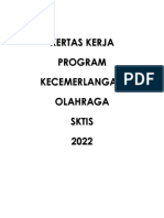 KERTAS KERJA Program Kecemerlangan Olahraga