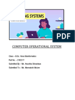 Computer Operational System Prac