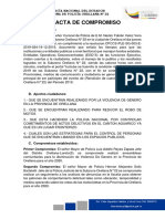 Acta de Compromisos 12