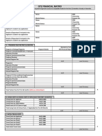 Gte Financial Matrix: (LESS Any Scholarship/s)