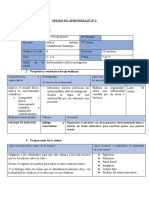 Sesion de Aprendizaje Ca 1