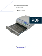 Manual de usuario del calentador infrarrojo CI T962A