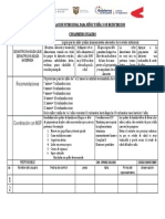 Matriz Plan de Remedial Desnutricion