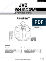 Service Manual: Rs-Wp1Wt