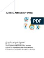 Tema 4 - Emocion Activacion Stress