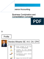 Accounting for Business Combinations and Consolidations