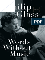 Glass, Philip - Philip Glass (A Memoir)