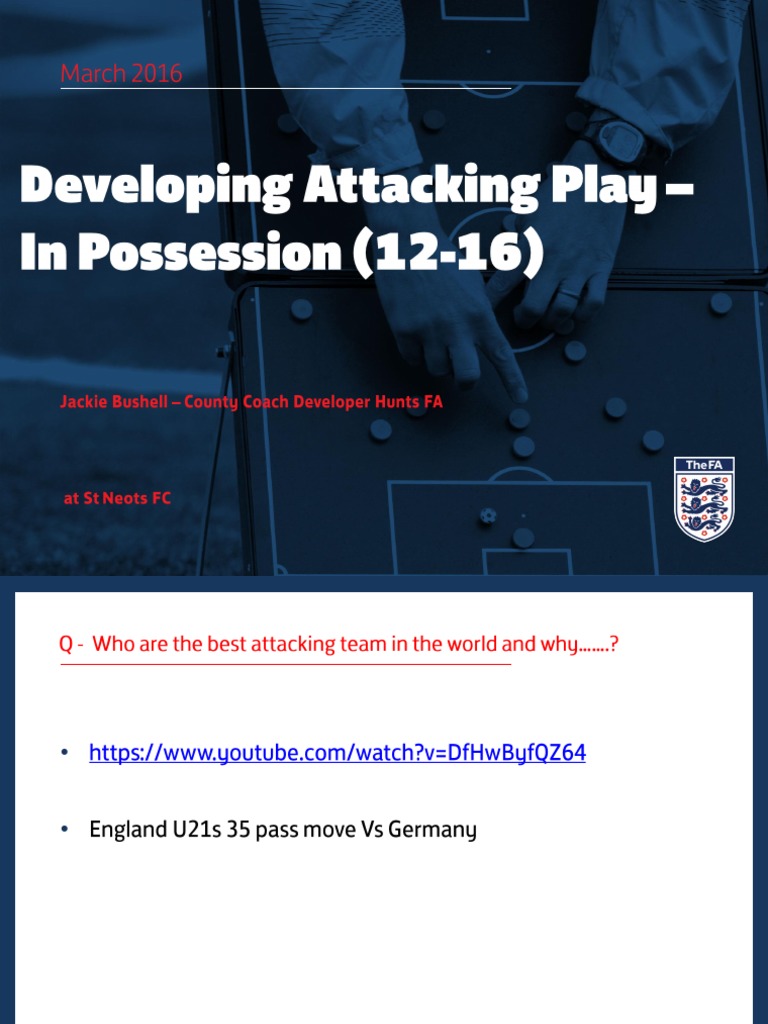 Possession Principles in Football Training | PDF | Games Of Physical ...