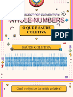 Saúde Coletiva - Estatístiva em Saúde Publica e Meio Ambiente