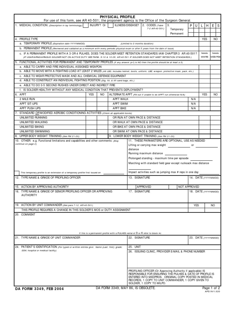 da-form-3349-pdf-health-care