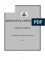 POSTGRADUATE - STUDENTS - HANDBOOK Ku