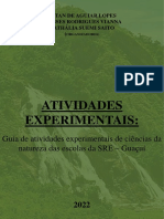 Atividades experimentais de Ciências