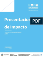 1.5 Presentaciones de Impacto Pitch