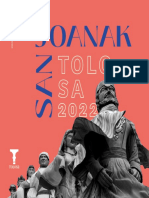 Programa Fiestas de San Juan 2022 en Tolosa