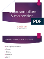 30 - Malpresentations & Malposition