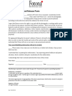 Patient Photo Consent Forms