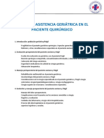 Modulo - Asistencia Geriátrica en El Paciente Quirúrgico