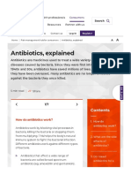 Antibiotics, Explained - NPS MedicineWise