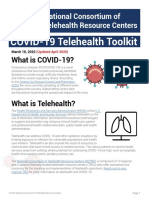 COVID-19 Telehealth Toolkit: National Consortium of Telehealth Resource Centers