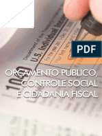 Cartilha Curso Orçamento Público, Controle Social e Cidadania Fiscal