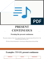 Present Continuous