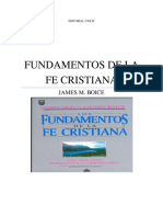 Fundamentos de La Fe Cristiana - Boice
