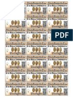 Print Tarjetas Para Monedas Conmemorativas