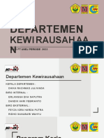 Departemen Kewirausahaan 2022