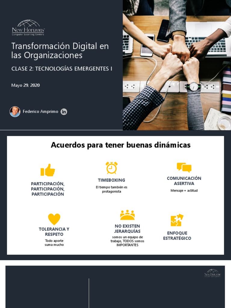 NH Transformación Digital Clase 02 | PDF | Computación en la nube ...