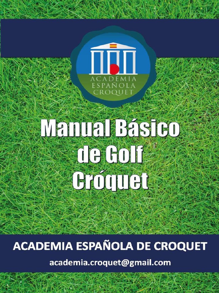 Manual Croquet PDF Árbitro Color