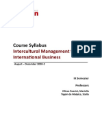 Intercultural Management 2020-2 M.Olivos