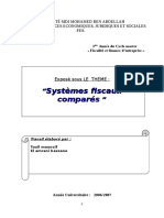 [MEF] System Fiscaux Comparés