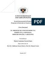 Tesis de Maestria - El Arbitraje de Consumo Desde Una Perspectiva Comparada, Derecho Español y Argentino