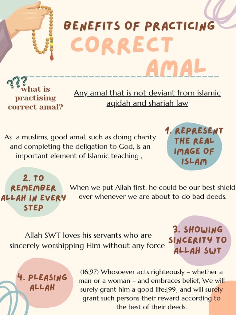 Benefits of Practicing Good Amal | PDF