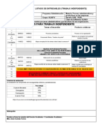 Entregables (Trabajo Independiente) 22-3 Proceos Adm. y Prod.