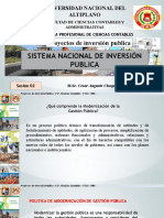 Sistema Nacional de Inversión Publica