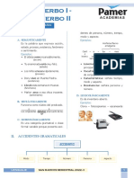 Lenguaje - Fusión Reg 7 y 8 - El Verbo I - El Verbo II