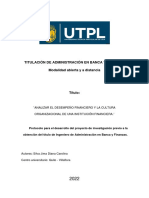 Titulación de Administración en Banca y Finanzas