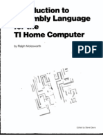 Intro To Assembly Language For The TI Home Computer
