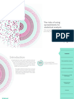 The Risk of Using Spreadsheets For Statistical Analysis