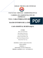 Entorno Empresarial Analisis Hospital Benasque