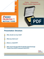 Invest in Gold ETF with ICICI Prudential