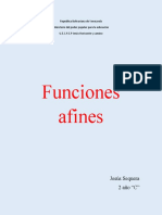 Funciones Afines