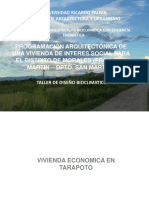 Viv Interes Social Bioclimatica en Tarapoto