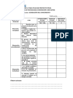 Rúbrica para Evaluar Proyecto