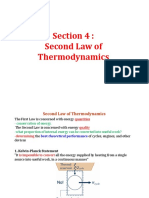 Section 4: Second Law of Thermodynamics