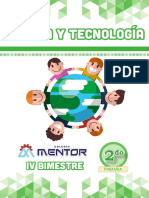 Ciencia y Ambiente 2° Primaria - IV BIMESTRE