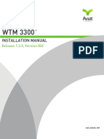 WTM 3300 Installation Manual - August 2016