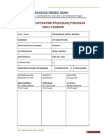 SOP-MEB SPM-004-Pengambilan Sample Barging